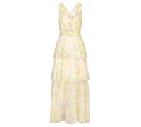 APART Abendkleid mit Allover Blumenprint, vanille-Multicolor, 36