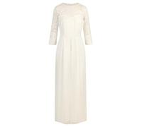 APART Abendoverall mit Spitzentop und weitem Bein, Creme, 40