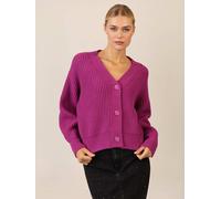 APART Cardigan in Lila - Größe 44/46 | Damen Pullover Cardigans