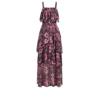 Apart - Chiffonkleid - Größe 42 - schwarz