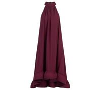 APART Chiffonkleid mit Volantsaum, dunkel lila, 36