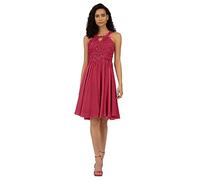APART Cocktailkleid aus Einer Plastischen Spitze und Chiffon, pink, 46