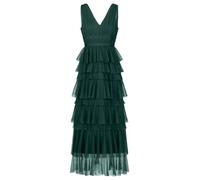 APART Fashion Damen Apart Abendkleid aus Jersey mit Mesh Kleid (1er Pack)