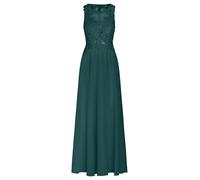 APART Fashion Damen Apart Abendkleid im Materialmix aus Bestickter Kleid (1er Pack)
