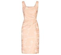 APART Fashion Damen Apart Jacquard Etuikleid mit Glänzenden Blüten Kleid (1er Pack)