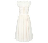 APART Fashion Damen Apart Romantic Cocktail Special Occasion Dress, Weiß, M EU