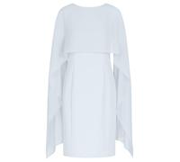 APART Fashion Damen Etuikleid mit Chiffon Umhang, knielangem Cocktailkleid, formellem Kleid mit U-Boot-Ausschnitt, tailliertem Abendkleid, ärmellosem Hochzeitsgast-Outfit und Partykleid