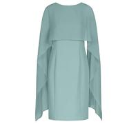 APART Fashion Damen Etuikleid mit Chiffon Umhang, knielangem Cocktailkleid, formellem Kleid mit U-Boot-Ausschnitt, tailliertem Abendkleid, ärmellosem Hochzeitsgast-Outfit und Partykleid