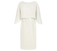 Apart - Kleid mit Chiffoncape - Größe 36 - creme