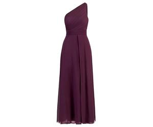 APART Fashion Damen One-Shoulder Abendkleid, Bodenlanges Chiffonkleid, gefütterter Oberteil, Seitenschlitz, trägerloses Partykleid, rückenfreies Festkleid, Elegantes Hochzeitsgastkleid