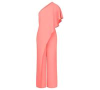 APART Fashion Damen One-Shoulder-Jumpsuit, asymmetrischer Overall mit weitem Bein, ärmelloses Abendoutfit, fließender formeller Strampler, stilvolle Partykleidung