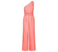 APART Fashion Damen One-Shoulder-Overall, eleganter Overall mit weitem Bein, stilvolles Abendoutfit, formelle Partykleidung, ärmelloser Hosenanzug mit Taschen, Sommer langer Playsuit