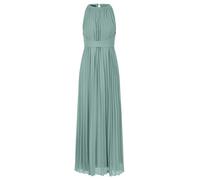 APART Fashion Damen Plissee-Chiffon-Maxikleid, Elegantes Kleid mit hohem Ausschnitt, ärmellose Abendgarderobe, fließendes formelles Outfit, stilvolles Kleid für besondere Anlässe
