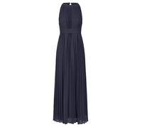 APART Fashion Damen Plissee-Chiffon-Maxikleid, Elegantes Kleid mit hohem Ausschnitt, ärmellose Abendgarderobe, fließendes formelles Outfit, stilvolles Kleid für besondere Anlässe