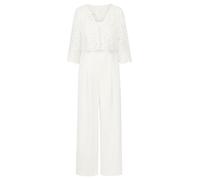 APART Hochzeitsoverall mit Spitzenjäckchen mit kurzem Spitzenjäckchen, Creme, 38