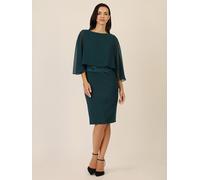 Apart - Kleid mit Chiffoncape - Größe 38 - grün