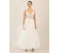 APART Kleid in Weiß - Größe 38 | Damen Kleider