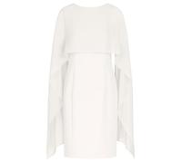 APART Kleid mit Chiffonstola aus Einer leicht strukturierten Ware und angearbeitetem Cape, Creme, 38