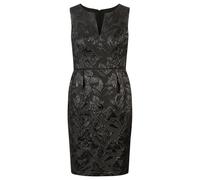 Apart - Kurzes Jacquardkleid - Größe 46 - schwarz