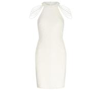 APART kurzes Paillettenkleid Allover mit Pailletten Bestickt, Creme, 34