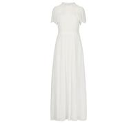 APART langes Hochzeitskleid im Materialmix aus weicher Spitze und Chiffon, Creme, 34