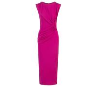 APART Midi Jerseykleid mit Drapierung und Raffdetail, lila, 36