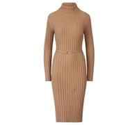 APART Midistrickkleid mit Gürtel, Camel, 38