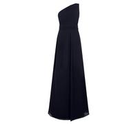 Apart - One-Shoulder Chiffonkleid - Größe 42 - blau