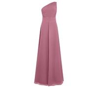 Apart - One-Shoulder Chiffonkleid - Größe 42 - rosa