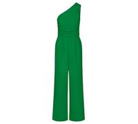 APART One-Shoulder Overall aus Einer leicht strukturierten Ware, grün, 44