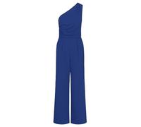 APART One-Shoulder Overall aus Einer leicht strukturierten Ware, Royalblau, 36