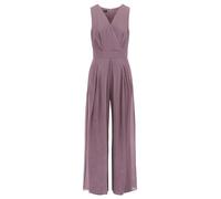 APART Overall im Materialmix aus Einer leicht strukturierter Ware und Chiffon, Mauve, 44