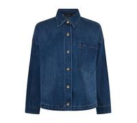 APART Oversized Jeansjacke mit Kontrastnähten