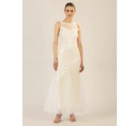 APART Paillettenkleid in Weiß - Größe 44 | Damen Kleider