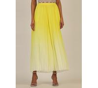 APART Plisseehose im Farbverlauf mit Gummizugbund, vanille-Creme, 36