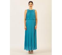 APART Plisseekleid in Blau - Größe 36 | Damen Kleider