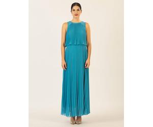 APART Plisseekleid in Blau - Größe 42 | Damen Kleider