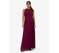 APART Plisseekleid in Bordeaux - Größe 38 | Damen Kleider