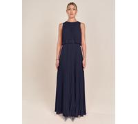 APART Plisseekleid in Dunkelblau - Größe 38 | Damen Kleider