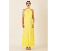 APART Plisseekleid in Gelb - Größe 38 | Damen Kleider