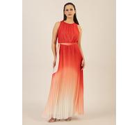 APART Plisseekleid in Koralle - Größe 38 | Damen Kleider