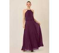APART Plisseekleid in Pflaume - Größe 40 | Damen Kleider