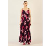 APART Plisseekleid in Schwarz - Größe 44 | Damen Kleider