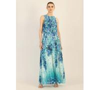 APART Plisseekleid in Türkis - Größe 46 | Damen Kleider