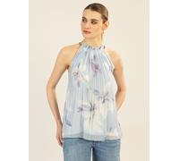 APART Plisseetop in Hellblau - Größe 40 | Damen Blusen