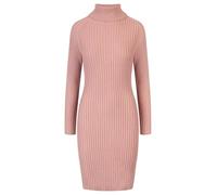 APART Rippenstrickkleid mit Rollkragen, Mauve, 40