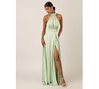 APART Satinkleid in Hellgrün - Größe 40 | Damen Kleider