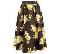 Apart - Satinrock bedruckt - Größe 36 - schwarz