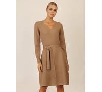 APART Strickkleid in Camel - Größe 38 | Damen Kleider