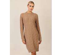 APART Strickkleid in Camel - Größe 42 | Damen Kleider